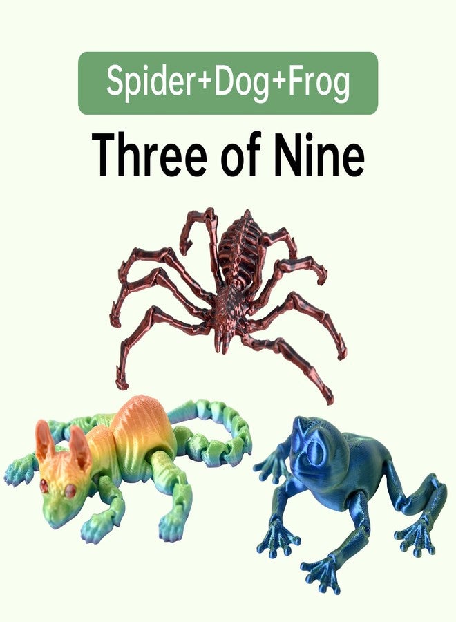 ليرفي مجموعة ألعاب LEERFEI المكونة من 9 قطع من مجسمات التنانين المطبوعة ثلاثية الأبعاد، بأشكال بيولوجية متعددة، مجسمات خيالية قابلة للتجميع - Image 2